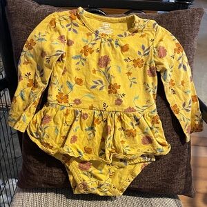 Carters Baby Girls long sleeve dress 18 months